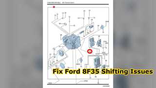 Reparación del cuerpo de la válvula de transmisión Ford 8F35 Reparación de cambios bruscos