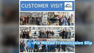 Reparación de bomba de aceite de transmisión Mazda, deslizamiento de baja presión