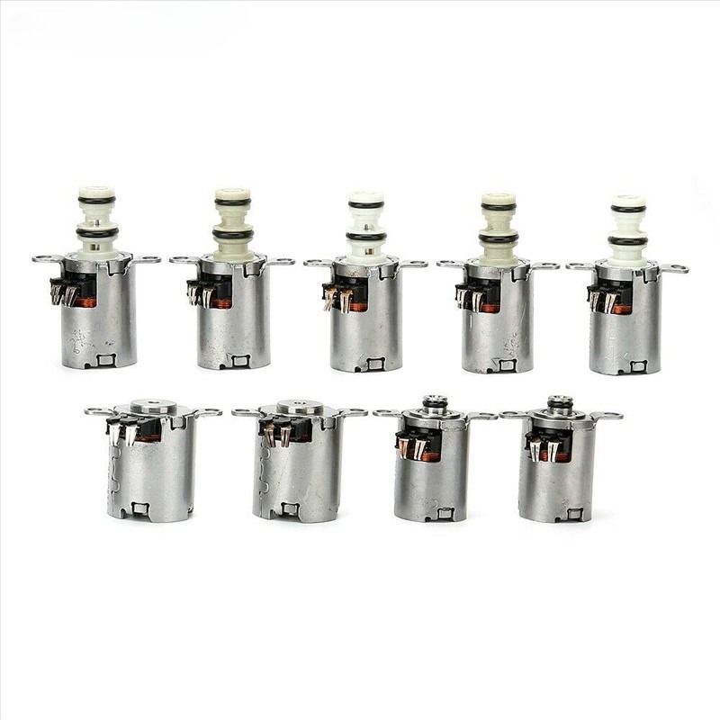 6DCT450 Conjunto de solenoides de transmisión 9PCS/1Set 6 Traje de velocidad para Ford Galaxy Focus Mondeo