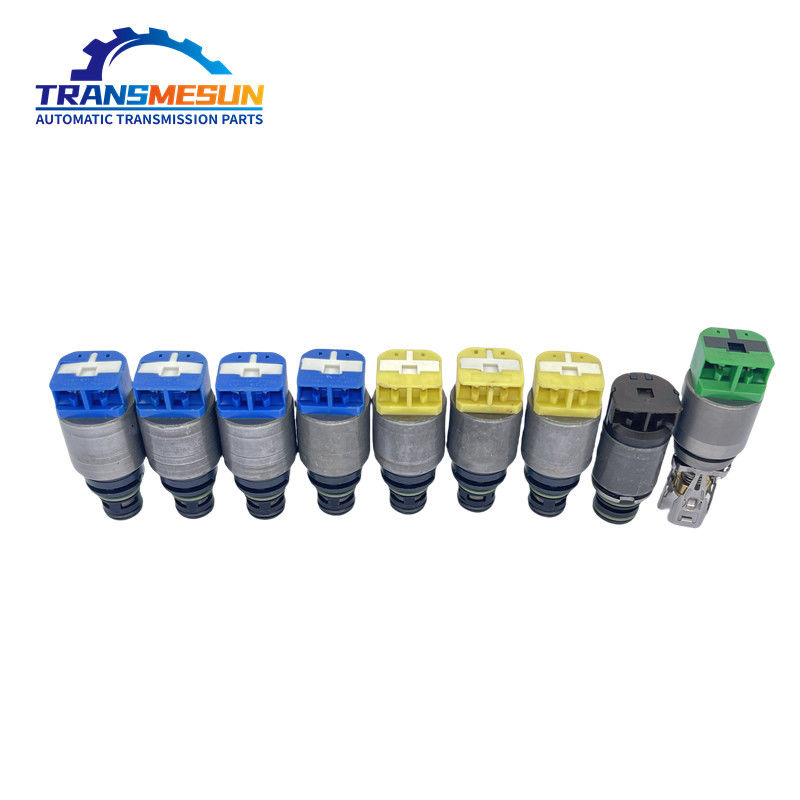 Transmisión automática Transmesun viene en conjuntos de 9 kit de reparación de válvulas solenoides 8HP-50 para BMW Serie 3 F30 de OE 050122