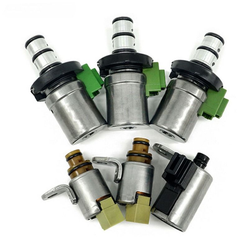 48420K-R 4F27E 6 Pcs/1 Set Conjunto de solenoides de transmisión Adaptado para Mazda 2 3 5 6 CX-7 MPV