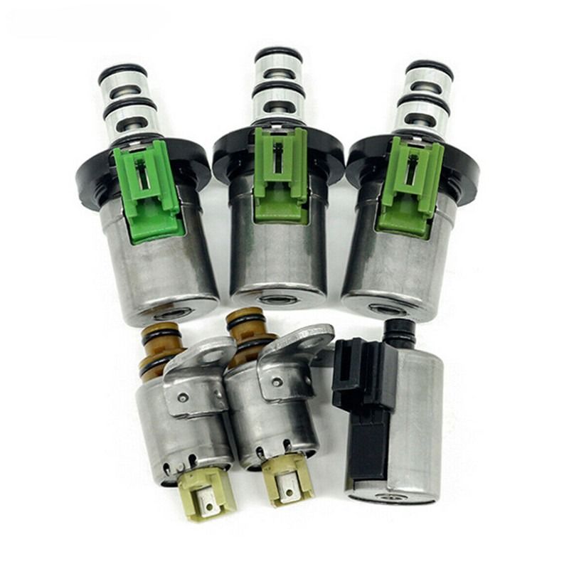 48420K-R 4F27E 6 Pcs/1 Set Conjunto de solenoides de transmisión Adaptado para Mazda 2 3 5 6 CX-7 MPV