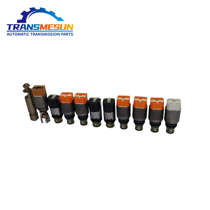Transmisión automática Transmesun 9HP-48 Kit de reparación de válvulas solenoides 10 conjuntos de válvulas solenoides individuales para Land Rover Range Rover Evoque