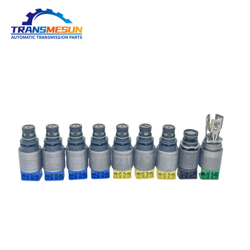 La transmisión automática de Transmesun viene en conjuntos de 9 Kit de reparación de válvulas solenoides 8HP-50 para BMW Serie 3 F30 de OE 0501221287