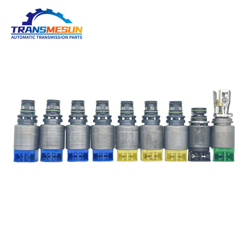 Transmisión automática Transmesun viene en conjuntos de 9 kit de reparación de válvulas solenoides 8HP-50 para BMW Serie 3 F30 de OE. 0501221287
